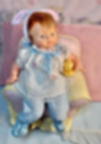 Thumbnail: Vintage 1960s Vogue Baby Dear Clone MUSICAL Doll
