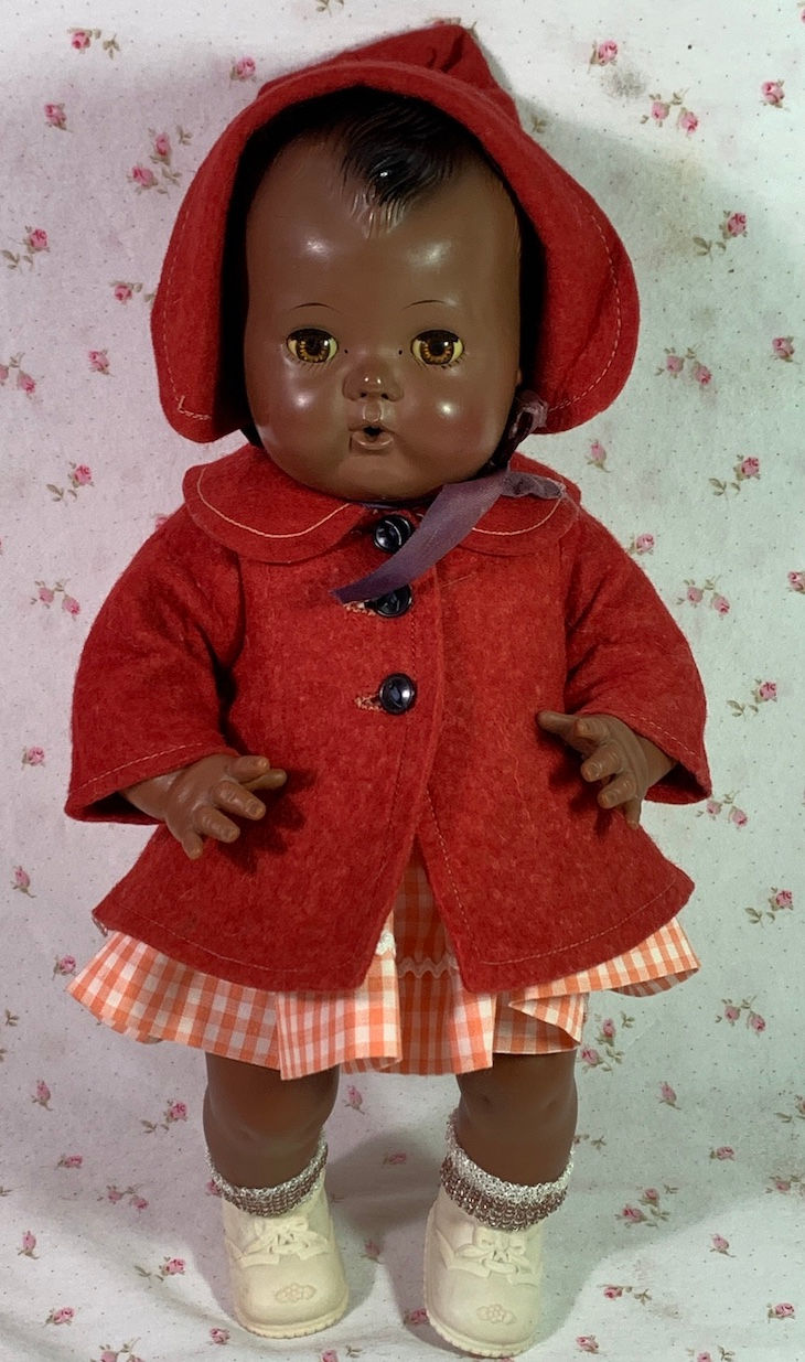 Coat and Dress Set for 13" to 14" Baby Doll -- Tiny Tears