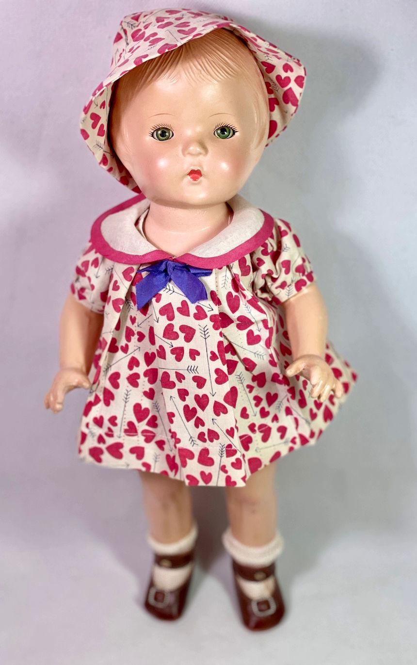 Thumbnail: 1930s Composition Effanbee Patsy Doll Look-Alike