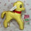 Thumbnail: 1950s Hol-Le Soft Vinyl Dog and Lamb Toys with Tags