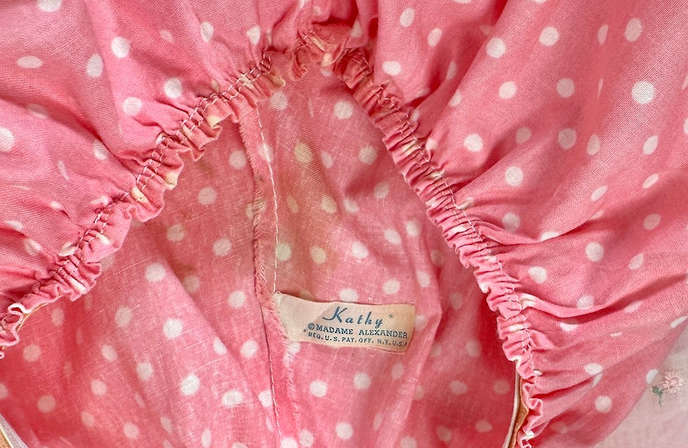Thumbnail: Vintage 1958 Alexander 22" Kathy Doll
