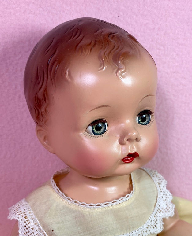 Thumbnail: Madame Alexander Hard Plastic C.1948 "Precious" Toddler