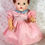 Thumbnail: Vintage 1950s American Character 18" Caracul Tiny Tears Doll
