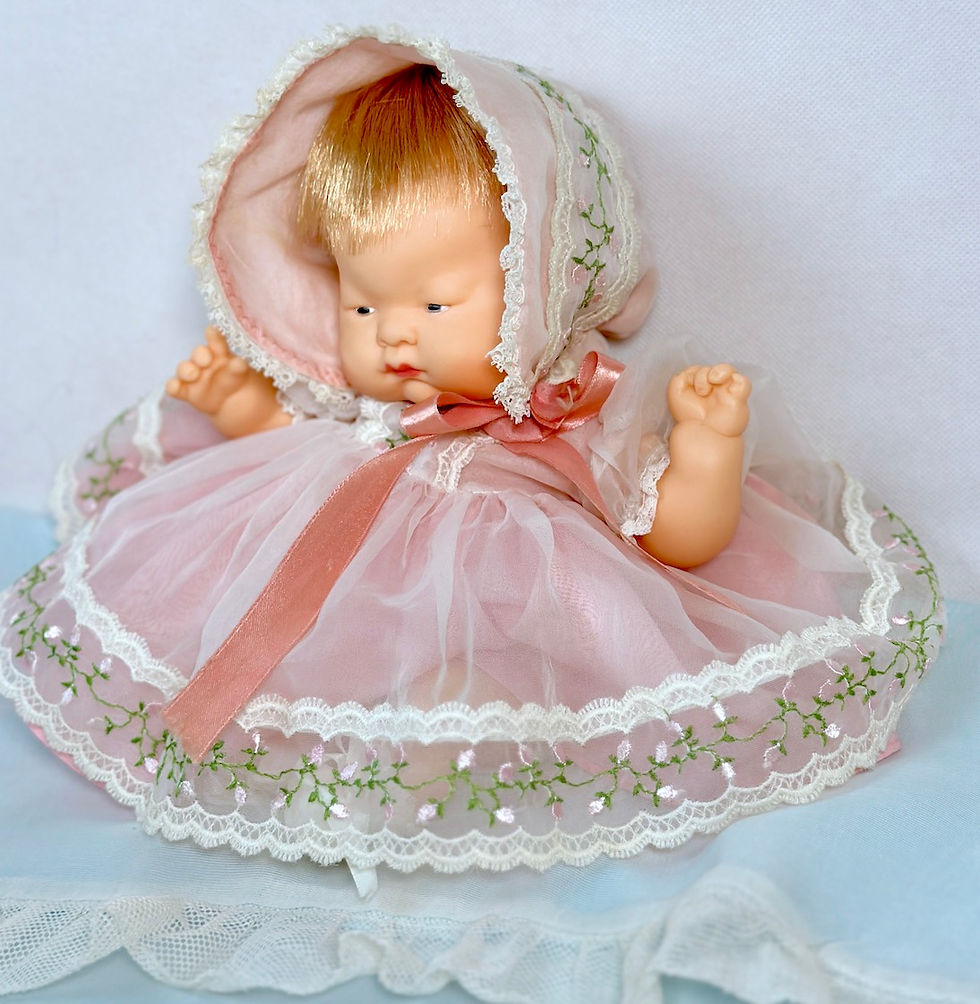 Thumbnail: Vintage Vogue Baby Dear Baby 12" Doll in Box from FAO Schwarz