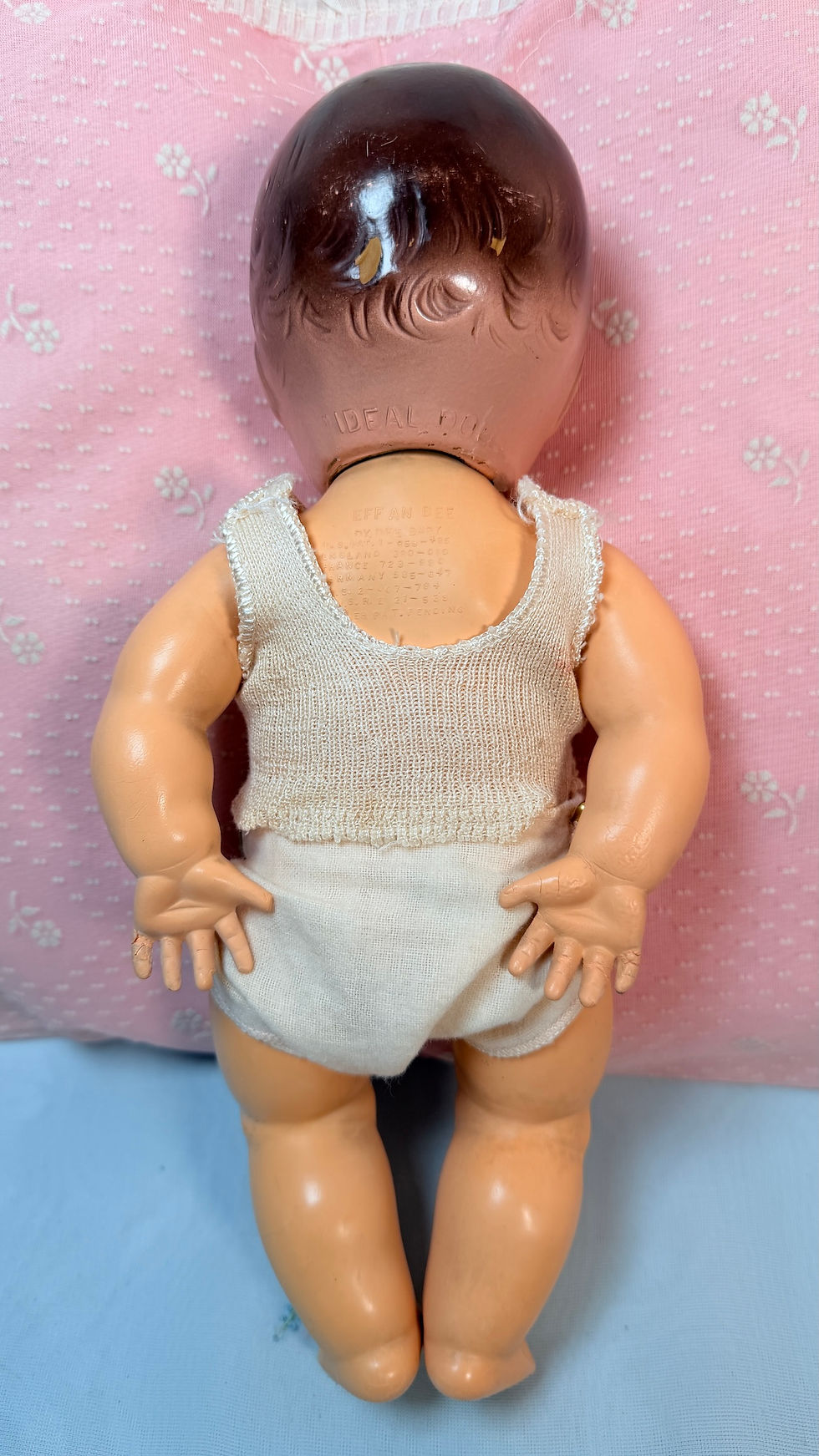 Thumbnail: Vintage 1930s Ideal 11" Betsy Wetsy Doll in Case
