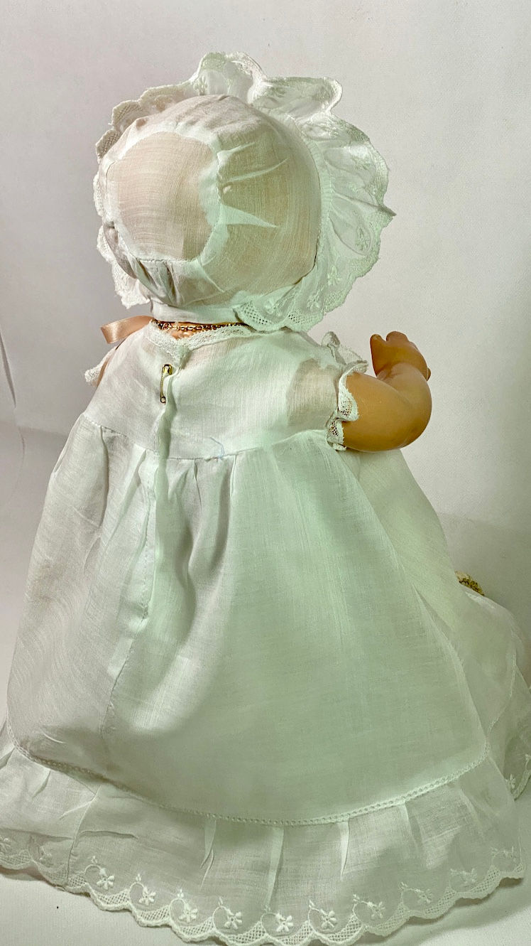 Thumbnail: Vintage 1924 Effanbee 23" Bubbles Composition All Original Baby Doll