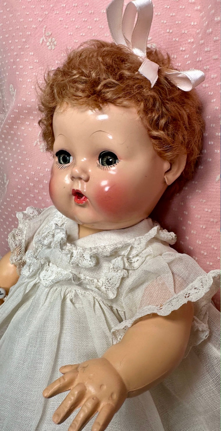 Thumbnail: 1940s Vintage 11" Effanbee Dy-Dee Ellen Baby Doll