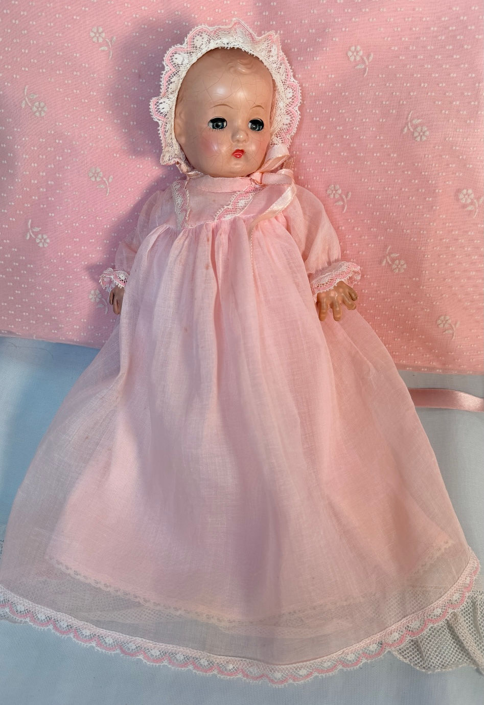 1940s Effanbee 8" All Composition Patsy Babyette Doll