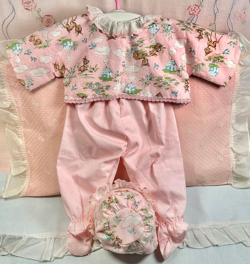 Thumbnail: Vintage Vogue Baby Dear Outfit -- Bunny and Fawn