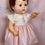 Thumbnail: Vintage 1950s American Character 15" Caracul Tiny Tears Doll