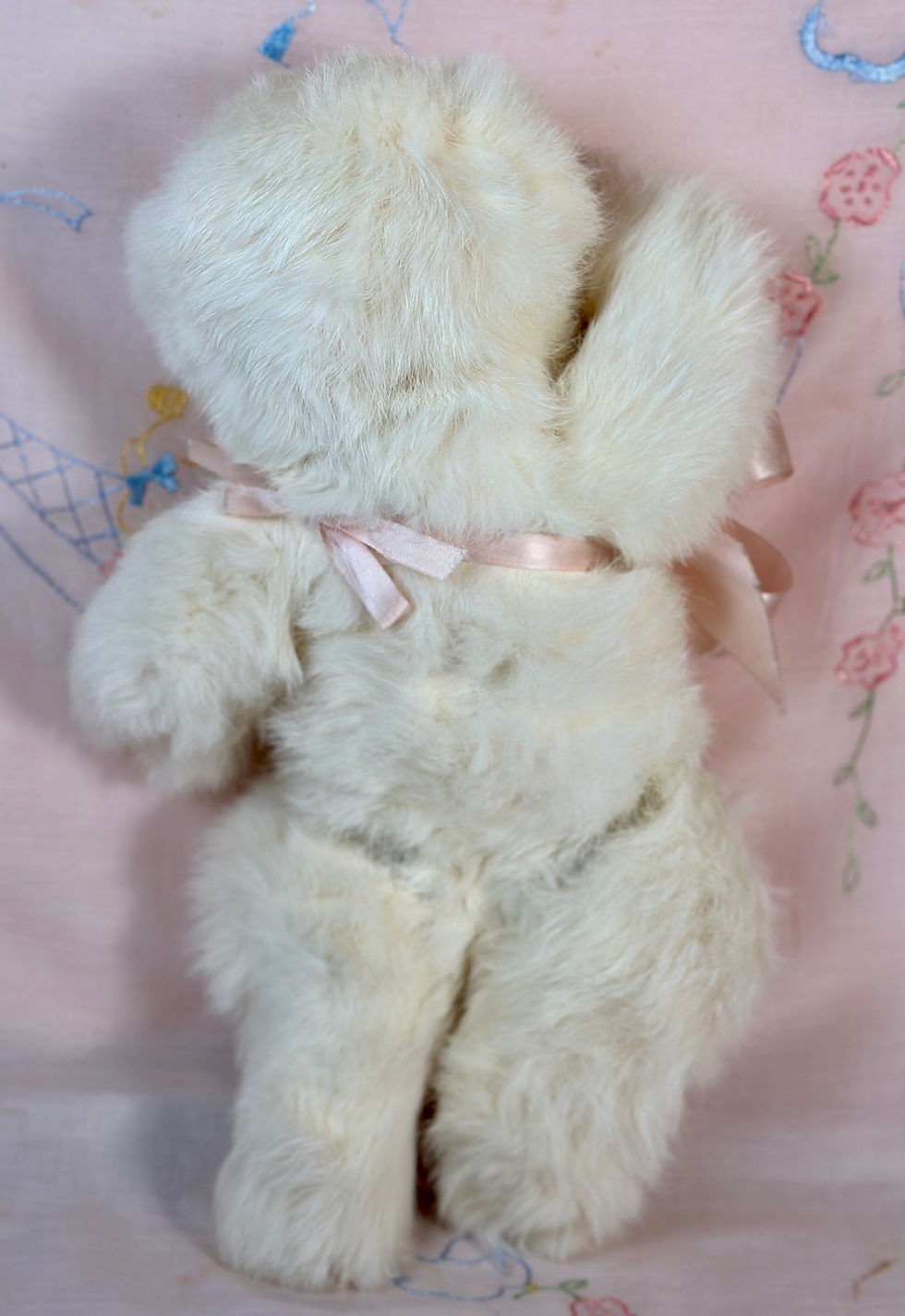 Thumbnail: Vintage 1930s Effanbee Patsy Rabbit Fur Baby