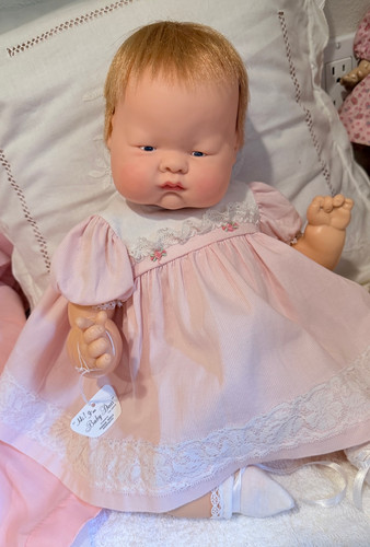 Vintage Pink Vogue Baby Dear Doll Original Dress Set and EXTRAS
