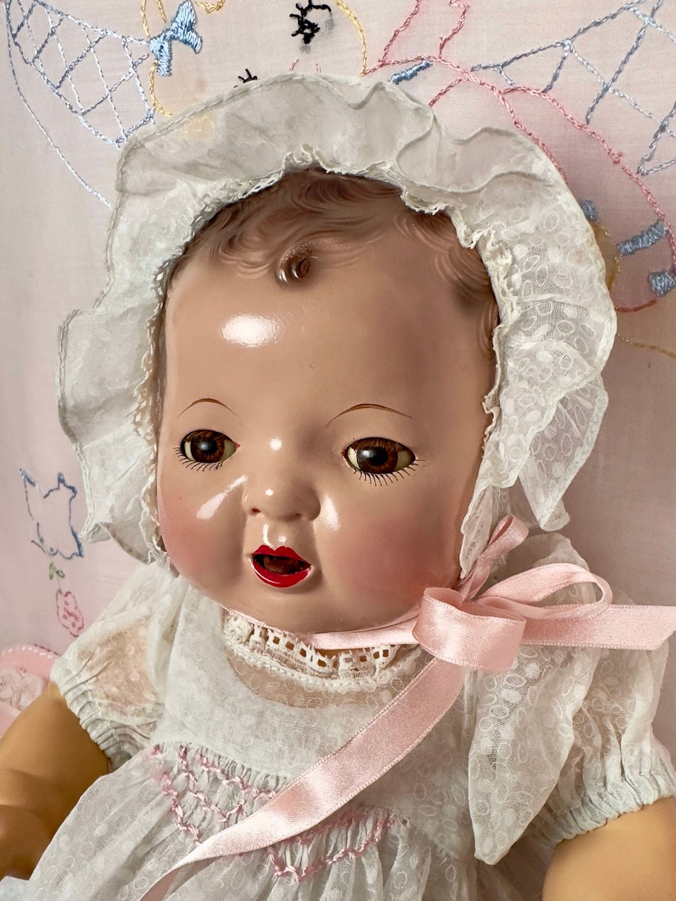 Thumbnail: 1930's Effanbee 15" Dy-Dee JANE Baby Doll Mold 1