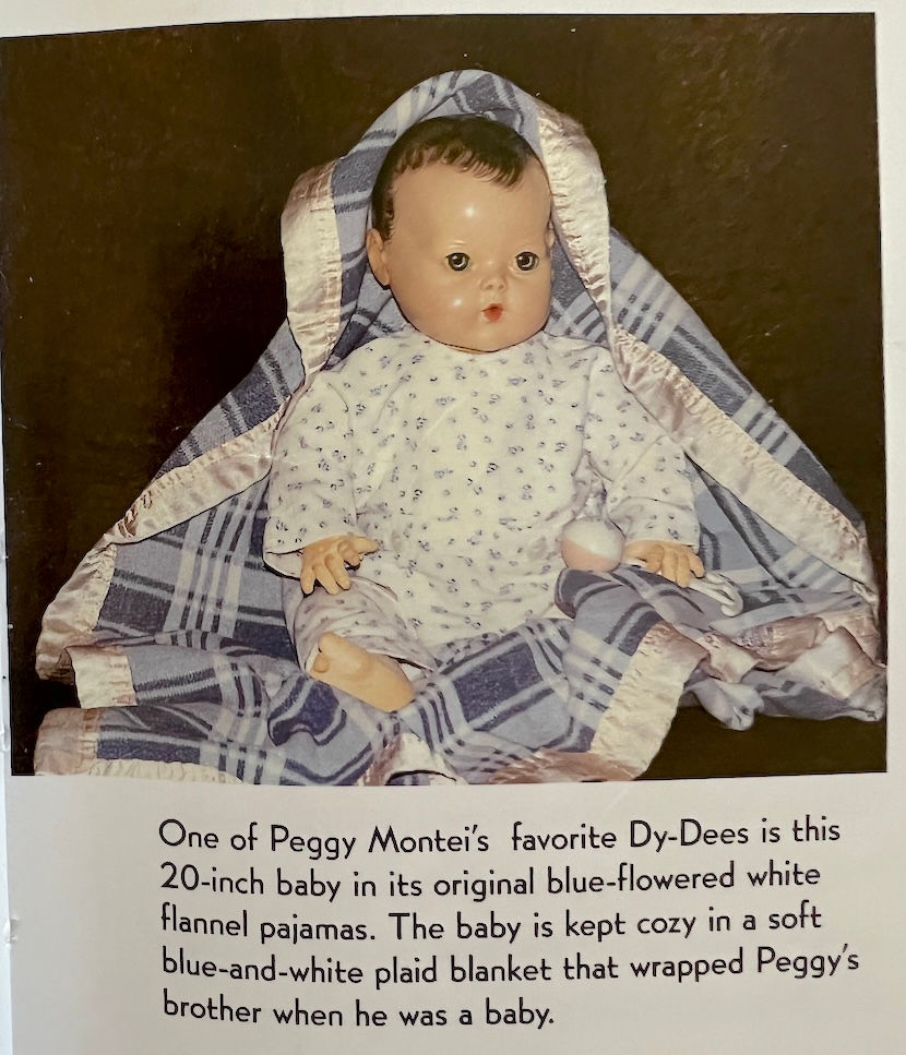Thumbnail: 1940s Vintage 20" Effanbee Mold 2 Brunette Dy-Dee Lou Baby Doll