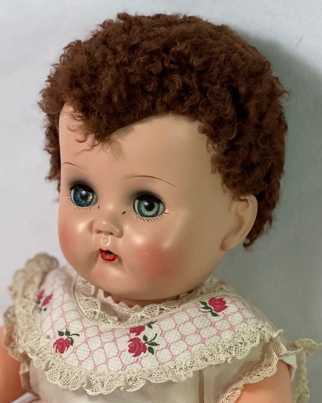 Thumbnail: EARLY 1950's Ideal Toy Co 16" Caracul BETSY WETSY Doll