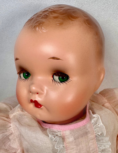 Flirty Old Composition Dolls Vintage 1930s Ideal 19' Plassie