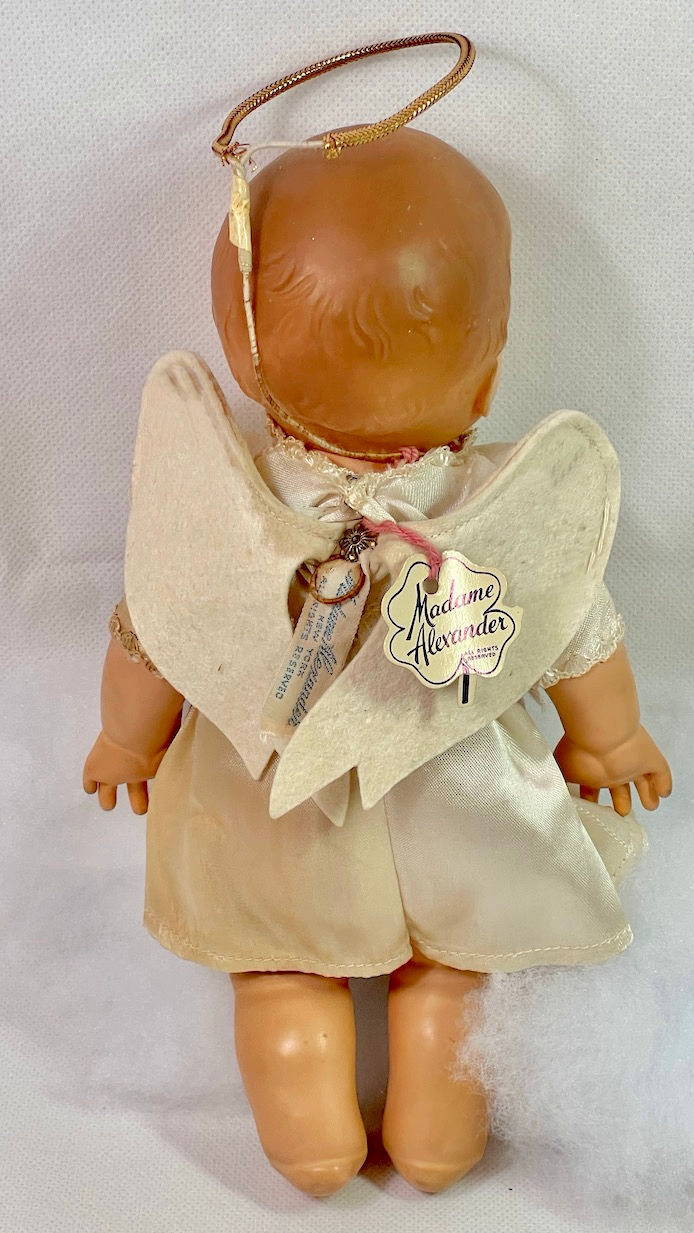 Thumbnail: 1952 Vintage 9" Madame Alexander Angel Cherub Baby Doll