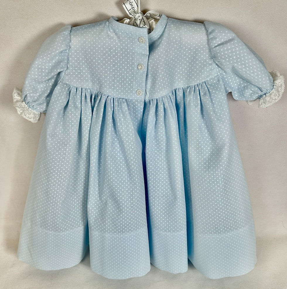 Thumbnail: Miracle on 34th St Doll 24" to 25" Dress and Bonnet -- NO DOLL