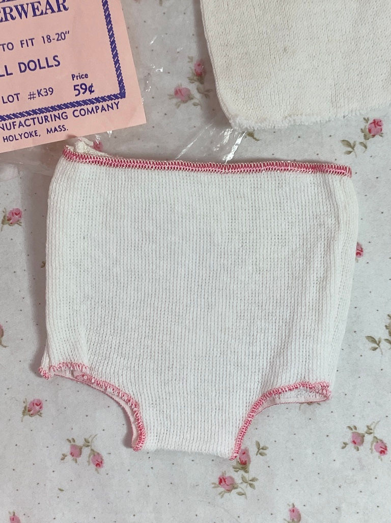 Thumbnail: Vintage NOS Underwear Set for 15" to 19" Dolls