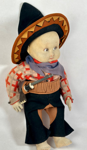 Vintage 1920s Lenci TOM MIX Character Doll | Dollyology