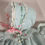 Thumbnail: Vintage Blue Silk and Embroidery Coat and Dress Set for 11" Dolls