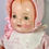 Thumbnail: 1930 Vintage 19" Madame Hendren Composition BABY HENDREN Doll w/ 2 Outfits