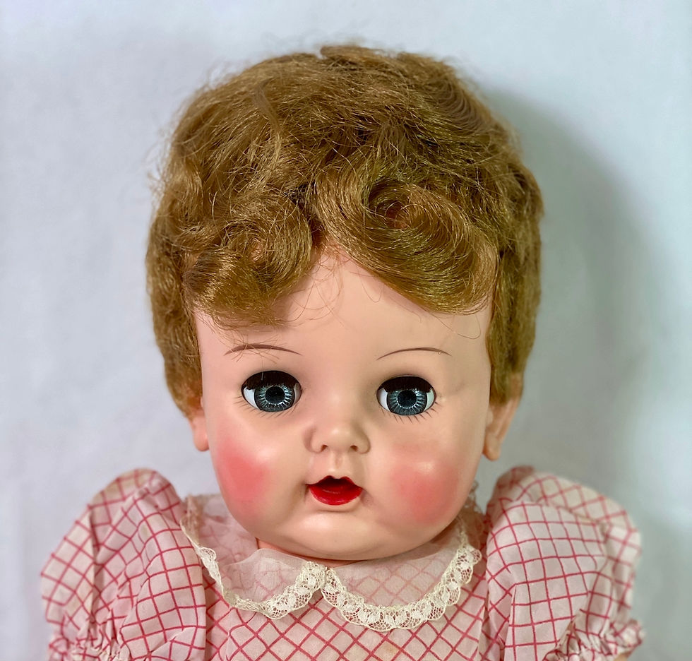 Thumbnail: Vintage 1950s Madame Alexander 20" Kathy Baby Doll