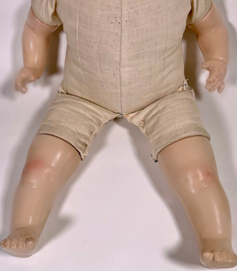 Thumbnail: 1930 Vintage 20" Averill Madame Hendren Composition BABY HENDREN Doll