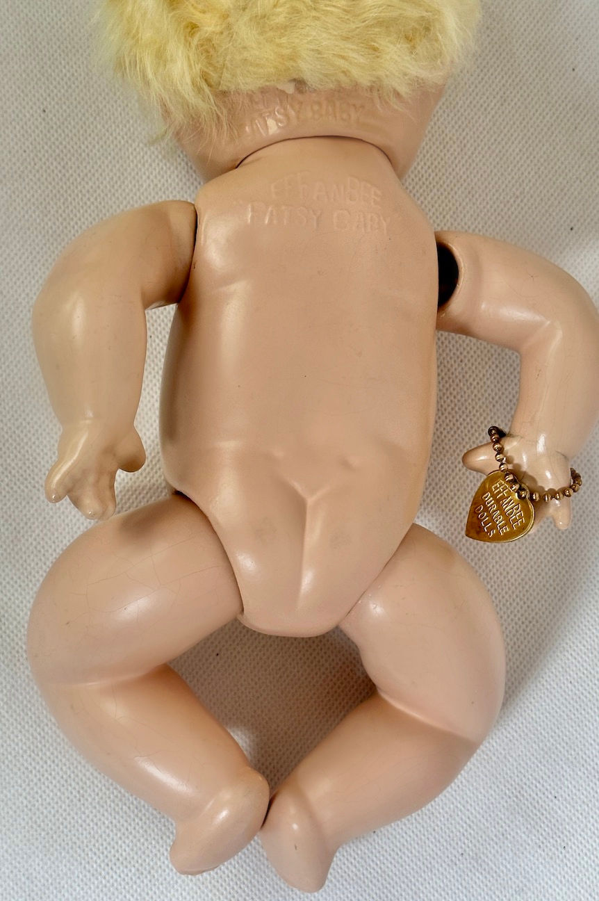 Thumbnail: 1930s Vintage Effanbee 10" Patsy Babykin Platinum Blond
