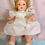 Thumbnail: Vintage 1925 Effanbee 17" Blond Curls Baby Evelyn Composition Doll