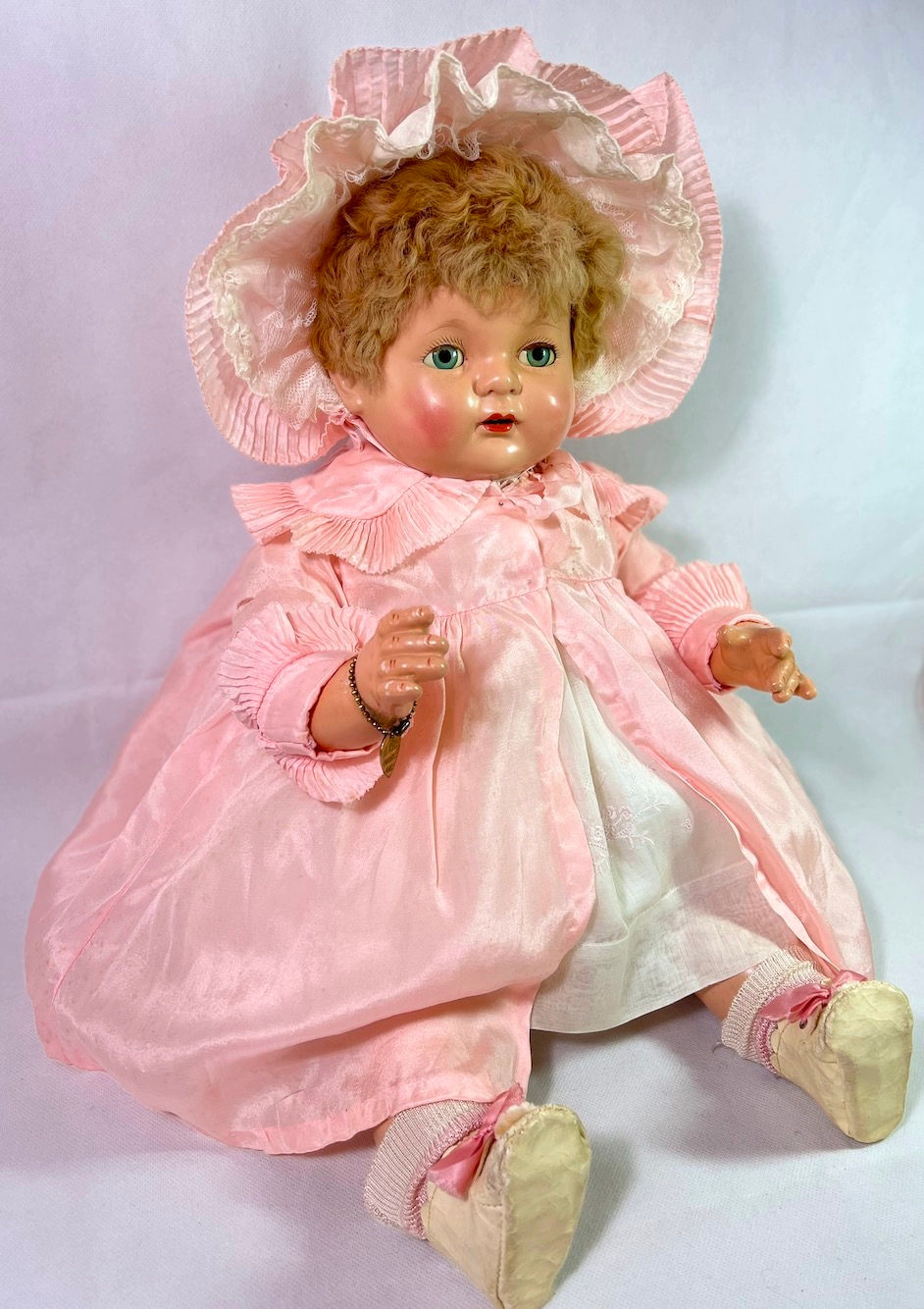 1930s Effanbee 24" BIG Sugar Baby Composition Doll