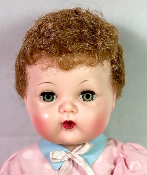 Thumbnail: Vintage 1950s Blonde American Character 16" Rock-A-Bye Tiny Tears