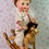 Thumbnail: Ride 'em Cowgirl Music Box Rocking Horse for Doll