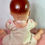 Thumbnail: MINT 13" TINY TEARS doll 1950's w/ Original Layette in Case