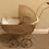 Thumbnail: 1930's Effanbee Factory Marked Dy-Dee Wicker Pram