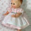 Thumbnail: Vintage 1950s Pink Party Dress for 13" to 14" Dolls