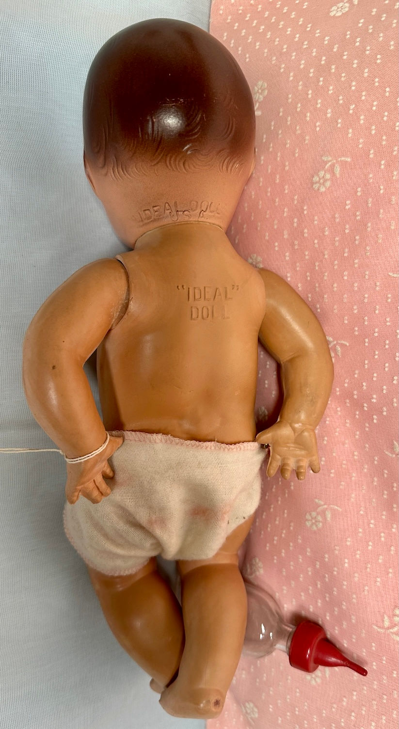 Thumbnail: Rare 1930s Ideal Toy Co 11" Betsy Wetsy Doll in Case