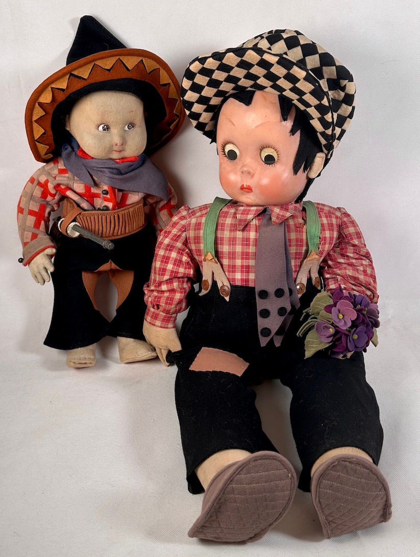 Thumbnail: Vintage 1920s Lenci TOM MIX Character Doll