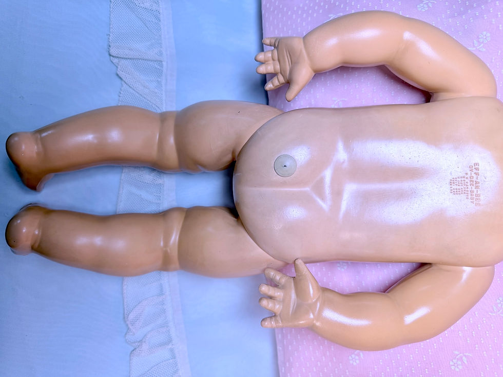 Thumbnail: 1940s Vintage 20" Effanbee Dy-Dee Louise Baby MOLD 2