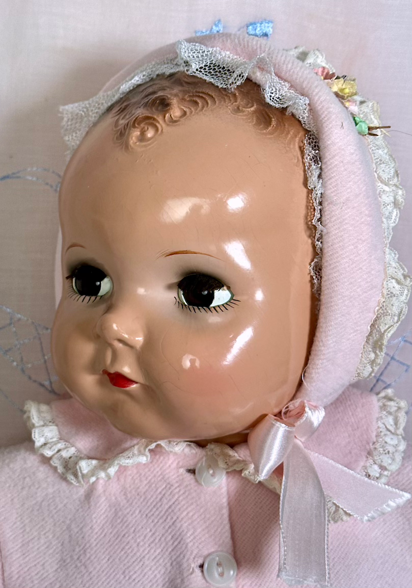 Thumbnail: Vintage Fleece Snowsuit for 25" to 28" Baby Doll