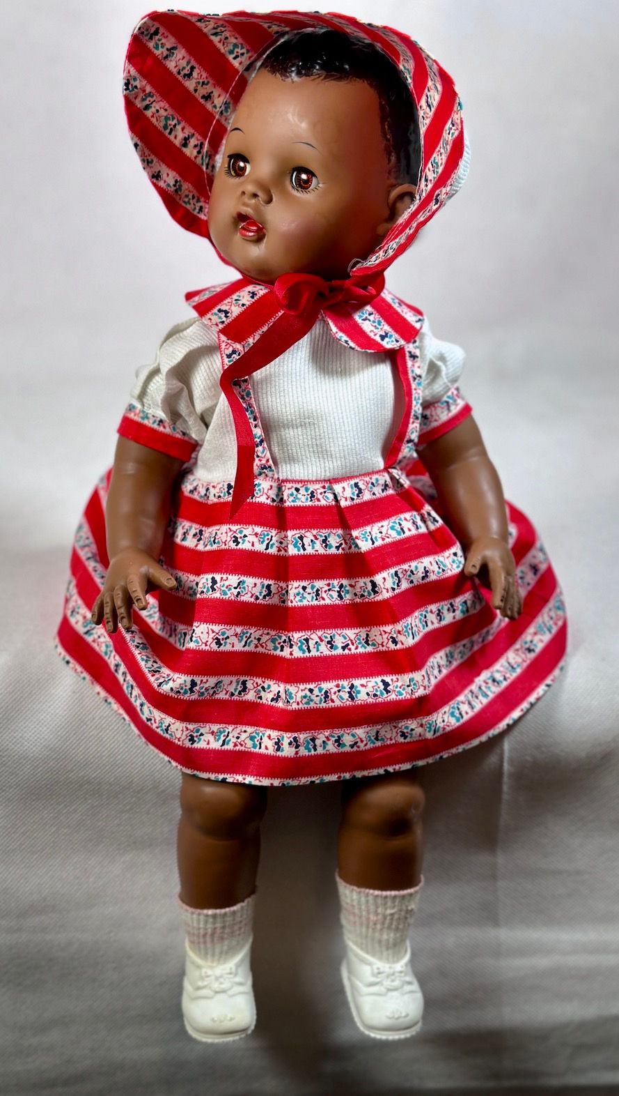 Thumbnail: EXTREMELY RARE Vintage 1952 Ideal Black Saralee SARA LEE Sister Doll