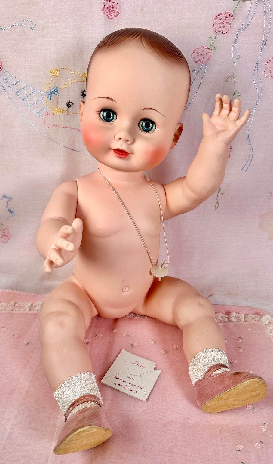 Thumbnail: Vintage 1958 Alexander 22" Kathy Doll