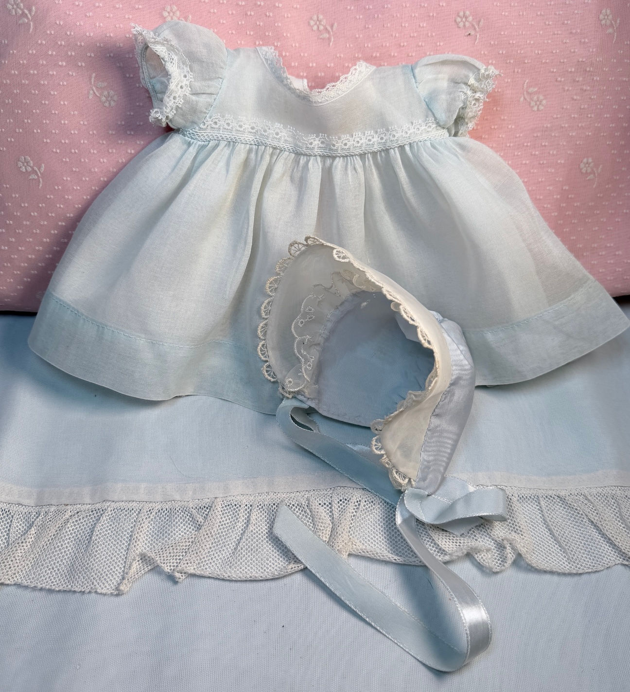 Vintage 1960s Vogue Baby Dear Dress Set for 12" Doll