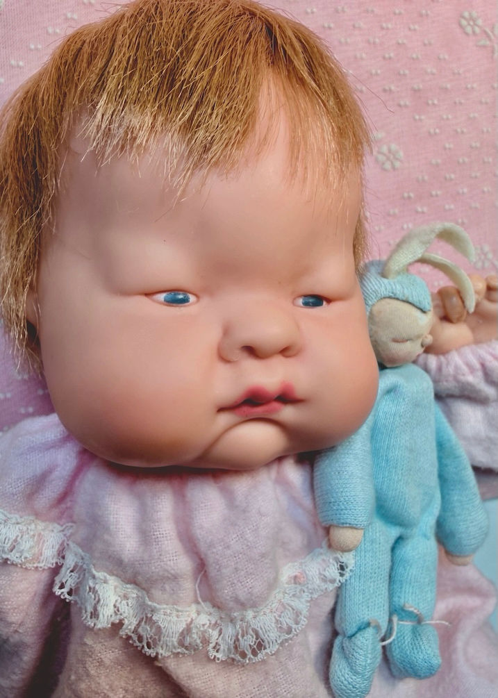 Thumbnail: Vintage 1962 Musical Tagged Vogue 12” BABY DEAR Doll