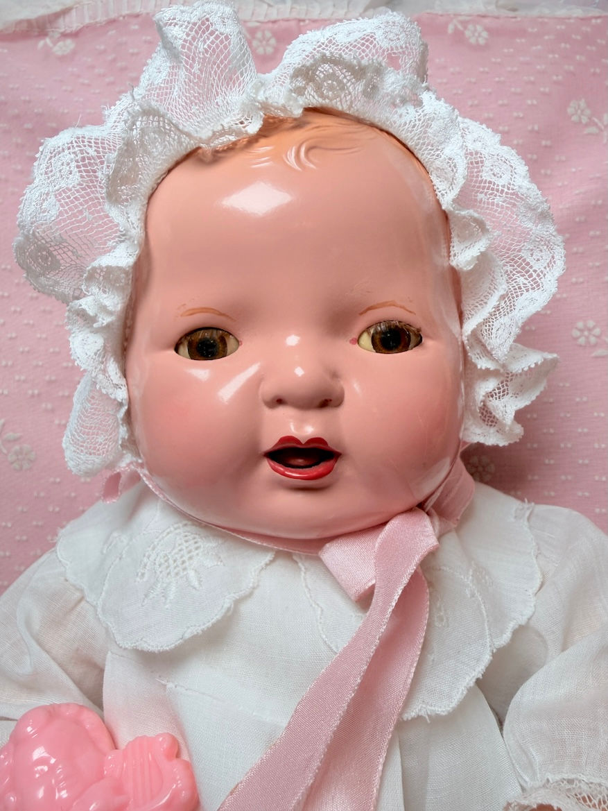 Thumbnail: Vintage 1930s Effanbee Dy-Dee Mold 1 Blonde Baby