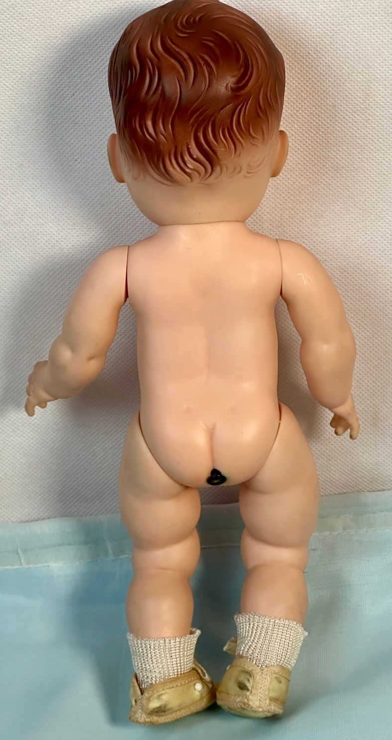 Thumbnail: 1950s Vintage 11" Baby Kathy Cry Doll by Madame Alexander