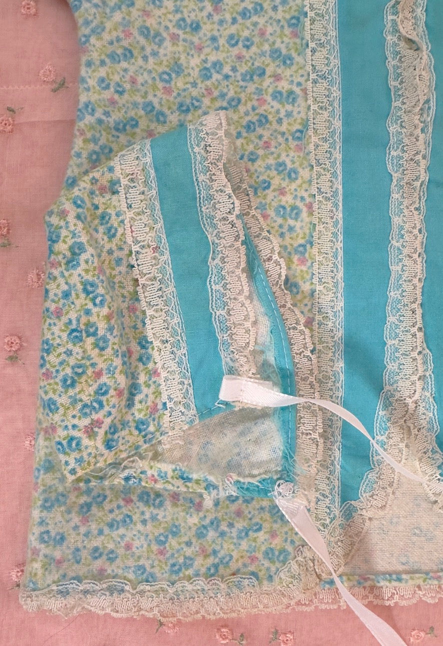 Thumbnail: Vintage Ideal Thumbelina Doll Dress and Robe Set for OTT-14