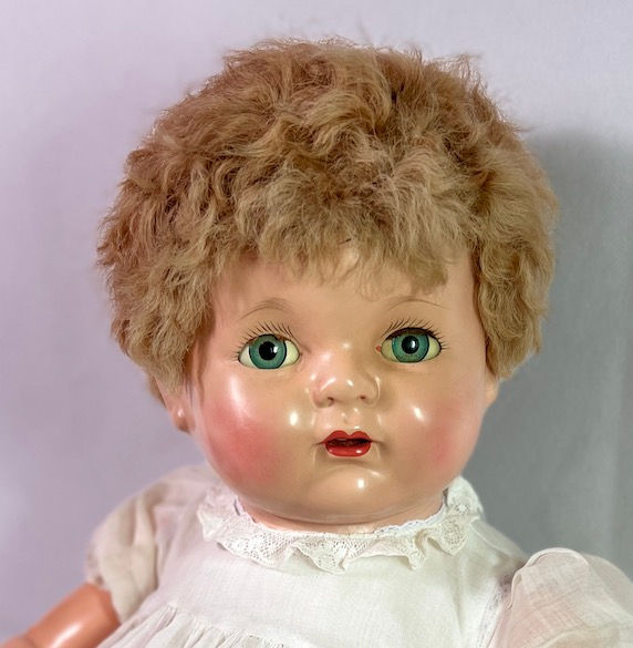 Thumbnail: 1930s Effanbee 24" BIG Sugar Baby Composition Doll