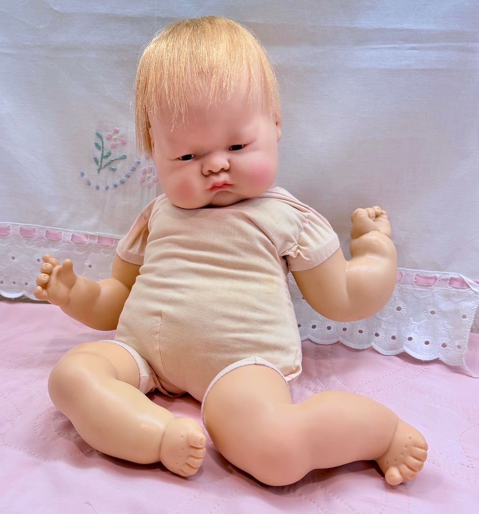 Thumbnail: Vogue  BABY DEAR Top Knot Doll by Eloise Wilkins