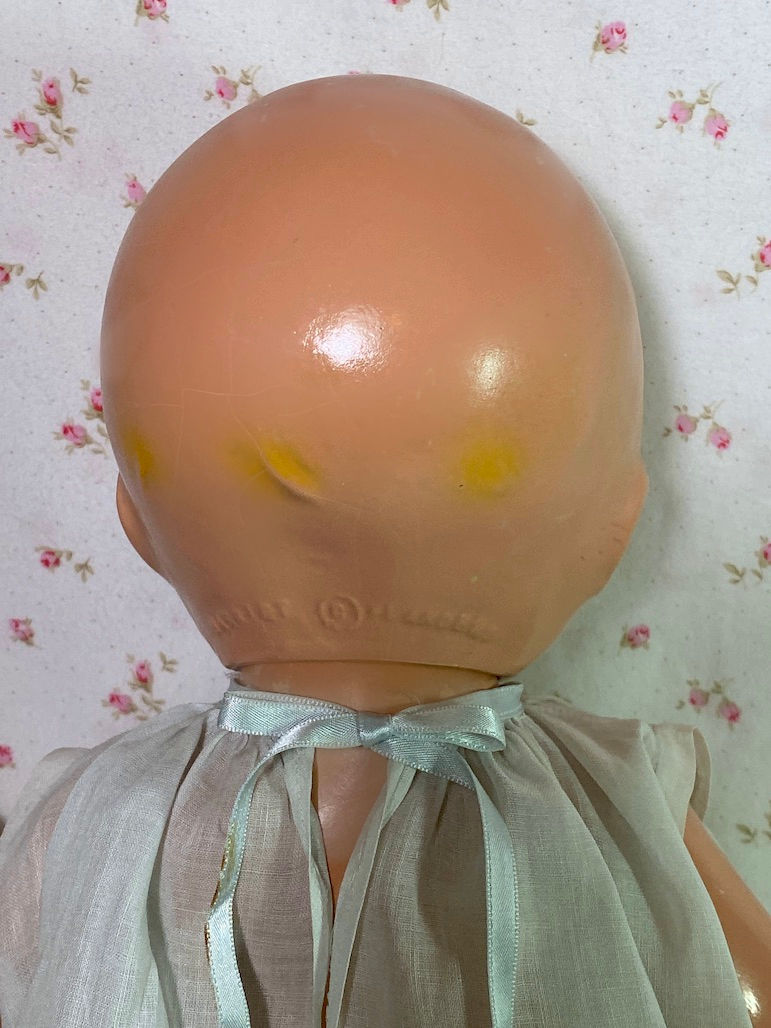 Thumbnail: Gorgeous Sleepy Eyed * Harriet Flanders 1937 Compo 17" LITTLE CHERUB Baby